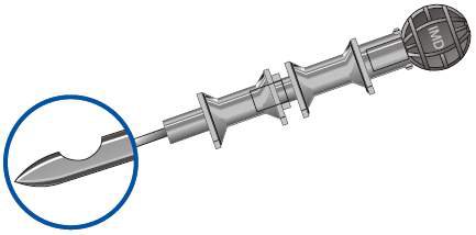 Gertie Marx - Spinal Needle with Introducer 22 Gauge 6 Inch Pencil Point , Magnifying Hub Type - GM22150-I