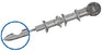 Avid Medical Gertie Marx Spinal Needle with Introducer 24 Gauge 5 Inch Pencil Point , Magnifying Hub Type - GM24124-I