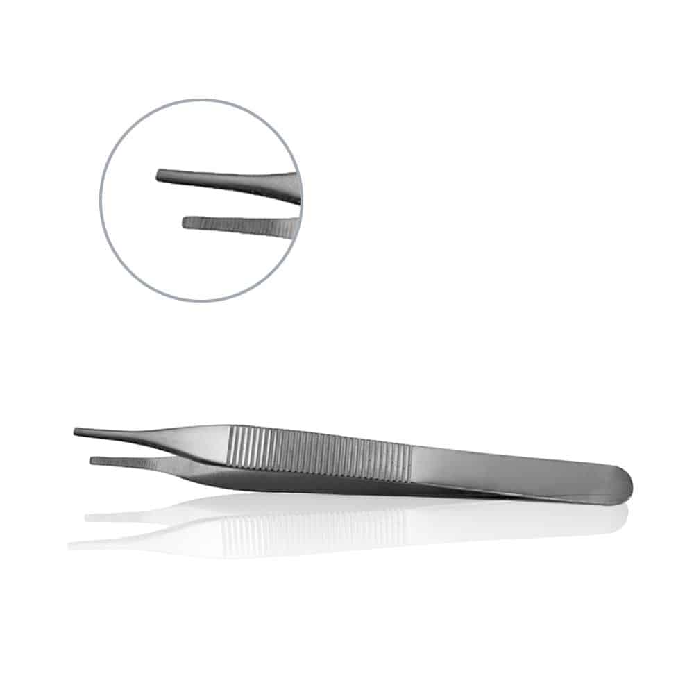 Mopec Forceps, Adson Dressing, 4.75″ – AB027