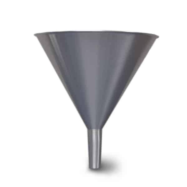Mopec Funnel, Stainless Steel