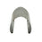 Mopec Headrest, Stainless Steel – BA078