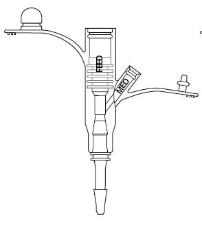 MIC - Universal Feeding Adapter 24 Fr. - 0135-24