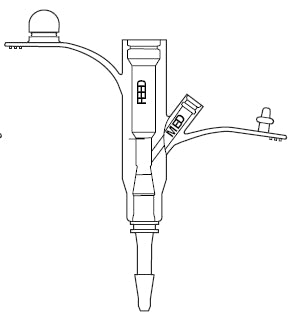 Avanos Medical Sales LLC MIC-Key Bolus Feeding Adapter MIC-KEY 24 Fr., NonSterile - 0136-24