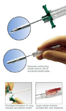 Bard Safety Excalibur Needle Introducer 3 Fr. - 4033413