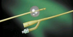 Bard Bardex Lubricath Foley Catheter 2-Way Round Tip 5 cc Balloon 18 Fr. Latex - 0169L18