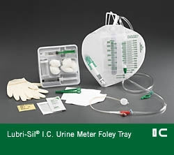 Bard Lubri-Sil I.C. Indwelling Catheter Tray Foley 16 Fr. 5 cc Balloon - 903116