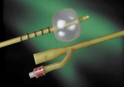Bard - Foley Catheter Lapides Model Short Reinforced Tip 5 cc Balloon 18 Fr. Latex - 0171L