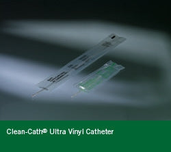 Bard Clean-Cath Urethral Catheter Straight Tip PVC 18 Fr. 16 Inch - 421718