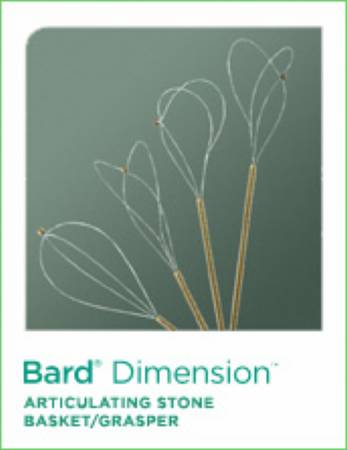 Bard Dimension Stone Basket 13 mm Articulating Basket 115 cm Nitinol - 43313