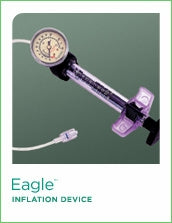 Bard EAGLE Inflation Device Eagle Up To 30 ATM Rated Burst Pressure, Compact, Pre Assembled 10 ml Dilatation Balloon - 325110