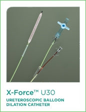 Bard X-FORCE U30 Ureteroscopic Balloon Dilation Catheter 6 mm Diameter X 4 cm Length Balloon - 997604