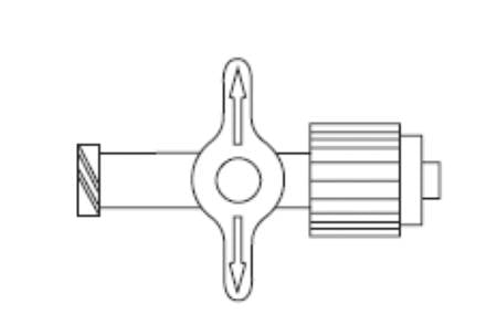 B. Braun Discofix Stopcock 1 Way - 455980