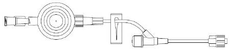 B. Braun - Extension Set 9 Inch Tubing 1 Port 0.9 mL Priming Volume DEHP-Free - 352212