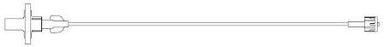 B. Braun - Syringe Pump Set 60 Inch Tubing 1.3 mL Priming Volume NonPVC, 0.03 ID Tubing - V6215