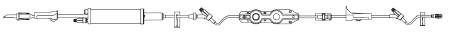 B. Braun Administration Set 20 Drops / mL Drip Rate 120 Inch 2 Ports - 375038