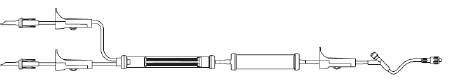 B. Braun Administration Set 10 Drops / mL Drip Rate 85 Inch - V2560-39