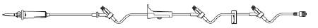 B. Braun Ultrasite IV Administration Extension Set UltraSite 15 Drops / mL Drip Rate 112 Inch Tubing - 375155