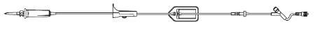 B. Braun Administration Set 15 Drops / mL Drip Rate 117 Inch - 352456