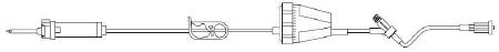 B. Braun Rate Flow Regulator Set 20 Drops/ mL Drip Rate 87 Inch 1 Port - 375152