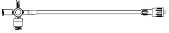 B. Braun UltraPort Extension Set ULTRAPORT 10 Inch Tubing 1 Port 1.5 mL Priming Volume DEHP-Free - 456507