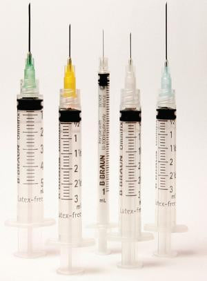 B. Braun Omnifix General Purpose Syringe 30 mL Pouch Luer Slip Tip Without Safety - 4616308F-02