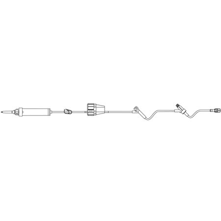 BBraun - EMS IV Administration Set 20 Drops / mL Drip Rate 89 Inch Tubing 2 Ports - 375173