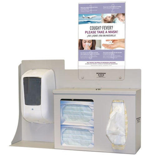 Bowman Dispensers Bd205-0012 : Cover Your Cough Compliance Kit
