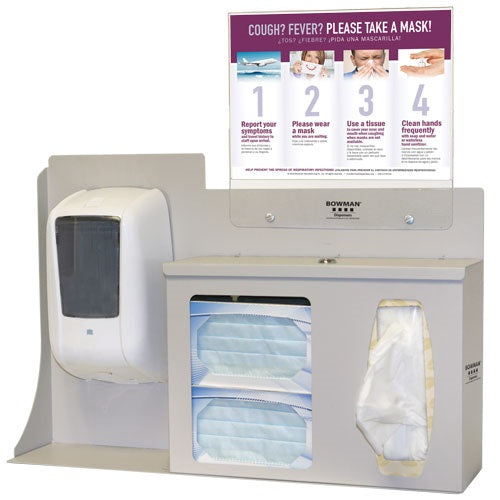 Bowman Dispensers Bd206-0012 : Cover Your Cough Compliance Kit