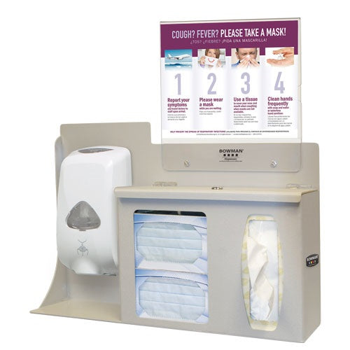 Bowman Dispensers Bd216-0012 : Cover Your Cough Compliance Kit