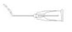 Visitec - Lasik Flap Spatula / Irrigator Cannula 23 Gauge 45° Angled Spatulated Tip - 585252