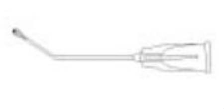 Visitec - Capsule Polisher 23 Gauge 1 Inch 2 L X 1.0 W mm Micro Etched Olive Tip - 585143