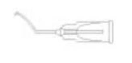 Visitec - Blumenthal Irrigation Cystotome 25 Gauge 90° Angled Sharp Tip - 585113