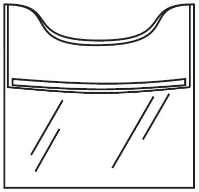 Beaver-Visitec International BD Visitec Fluid Collection Pouch 6.75 X 6.25 Inch - 581005