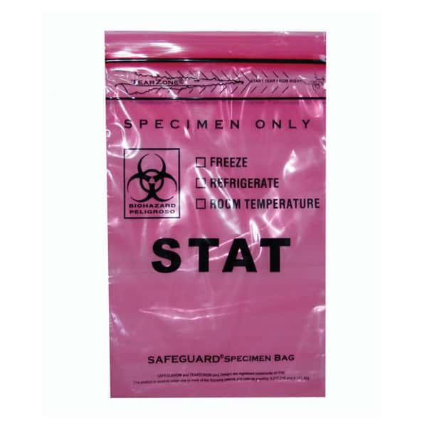 Mopec STAT TearZone Medical Bags, 6″ x 9″, 100 pack – BE074