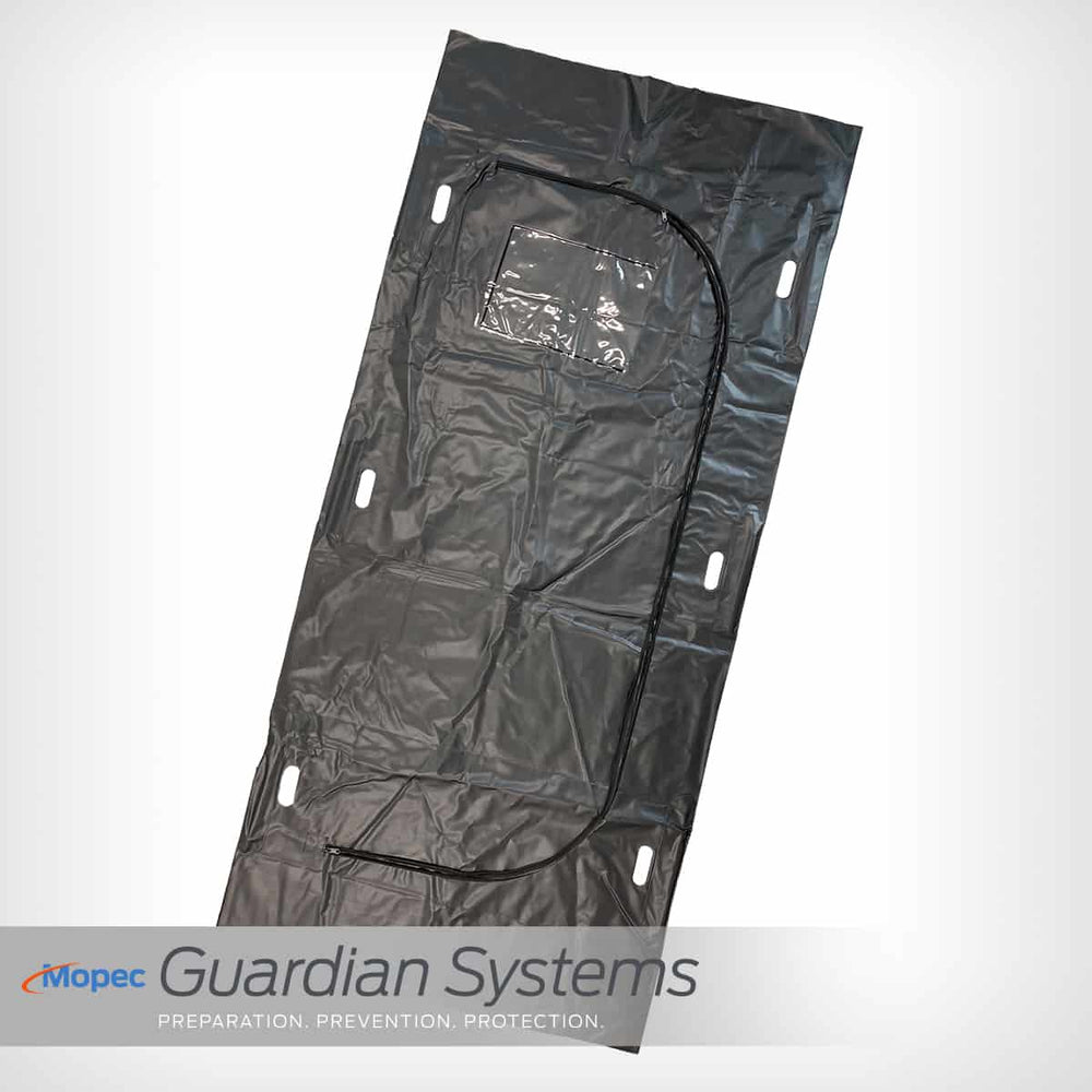 Mopec Body Bag, Envelope Zipper, Heavy Duty, 6 Cut Handles – BE178