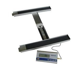 Befour - Wheelchair Scale Digital LCD Display 550 lbs. Capacity Battery Operated - MX420