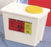 Bemis Sentinel - Chemotherapy Waste Container 9 H X 7-3/4 W X 11-3/5 L Inch 2 Gallon Translucent Base / White and Yellow Lid Vertical Entry Gasketed Screw On Lid - 202 004