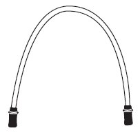 Bemis Healthcare - Suction Connector Tubing 6 Foot Length 0.25 Inch I.D. NonSterile Female Connector Clear - 536010