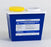 Bemis Healthcare Bemis Sentinel Pharmaceutical Waste Container 15-7/8 H X 16-1/2 L X 11-13/16 W Inch 8 Gallon Blue Base / White Lid Gasketed Hinged Lid - 4008 050