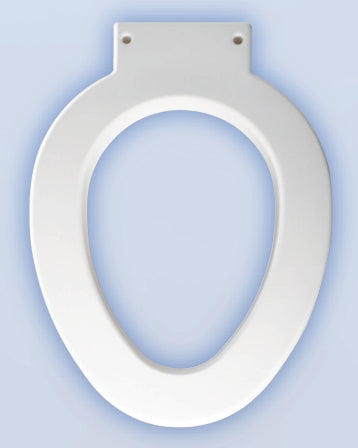 Bemis Healthcare Medic-Aid Heavy Duty Raised Toilet Seat - Elongated 3 Inch Height White - 4LE