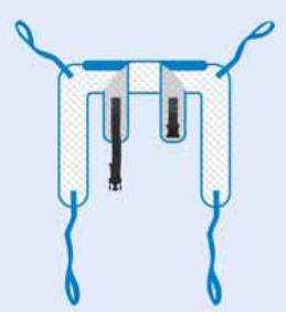 ErgoFit - Hygienic Lift Sling Large 600 lbs. Weight Capacity - THY-L-33