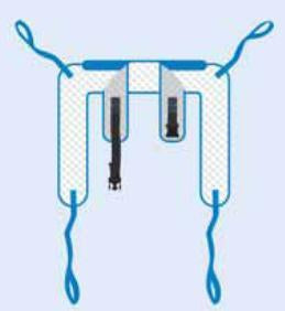 ErgoFit - Hygienic Lift Sling Small 100 lbs. Weight Capacity - THY-S-33