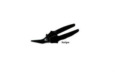 Bird & Cronin All Purpose Snips 7-1/4 Inch Length Floor Grade NonSterile Plier Handle w/Spring Angled Blunt/Blunt - 8145510