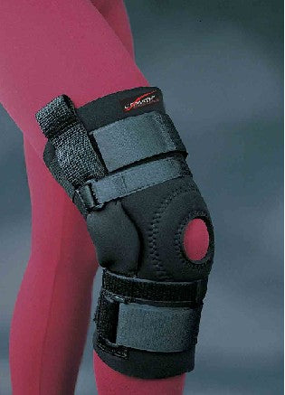 Bird & Cronin L'TIMATE Hinged Knee Support 4X-Large Loop Lock Closure 22 to 24 Inch Circumference 13 Inch Length Left or Right Knee - 8145868