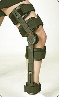 Breg Extender Plus Knee Brace One Size Fits Most Wraparound / Hook and Loop Straps - EK087000