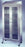 Blickman Supply Cabinet Wall Mount / Floor Standing Stainless Steel 5 Glass Shelf Lock with Keys - 1537970000