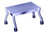 Kent - Step Stool with Handrail MRI 1 Step Stainless Steel Frame 8 Inch Step Height - 1017761100