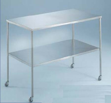 3026SS - Instrument Table 30 X 33 X 26 Inch Stainless Steel 1 Shelf - 0113026000