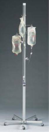 Blickman - IV Irrigation Tower 4-Hook 3-1/2 X 26-3/4 X 28-3/4 Inch, 5 Legs - 0541110100