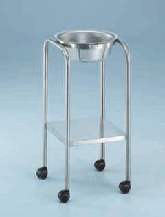 Blickman MR-Safe Solution Stand 8.5 Quart 1 Basin H-Shaped Brace 33 Inch 15 X 15 Inch - 717807066